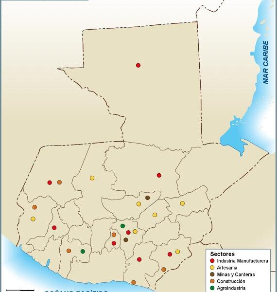 Guatemala mapa secundario