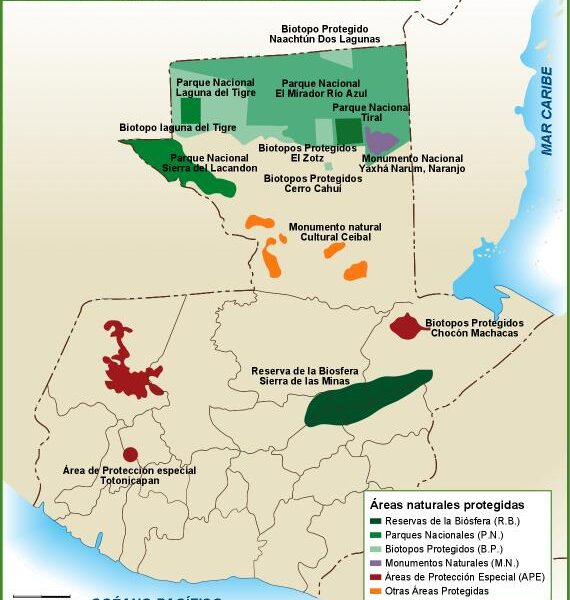 Guatemala parques reservas