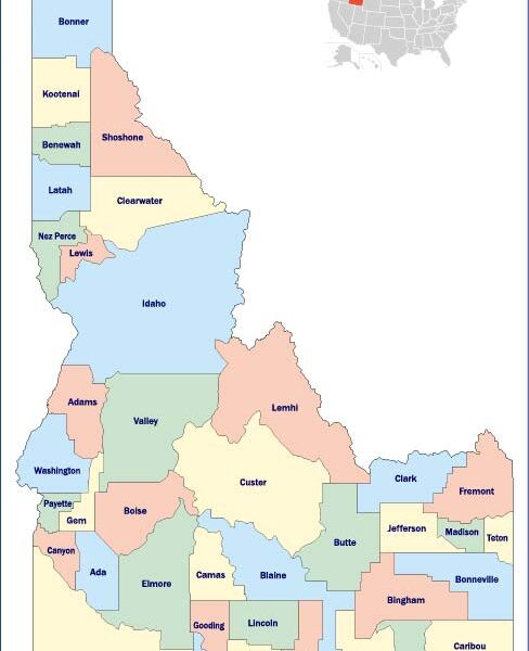 Idaho counties