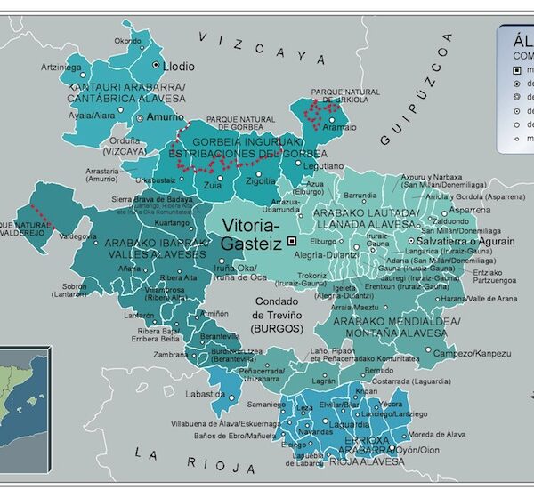Mapa Municipios Alava