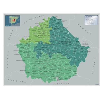 Mapa Municipios Cuenca