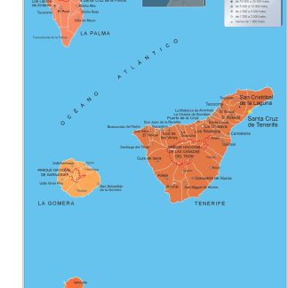 Mapa Municipios Tenerife