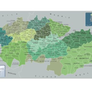 Mapa Municipios Toledo