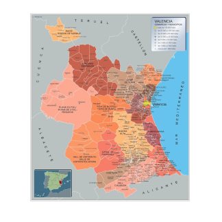 Mapa Municipios Valencia