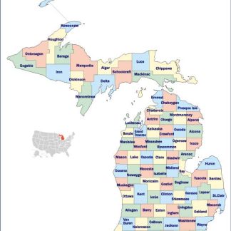 Michigan counties
