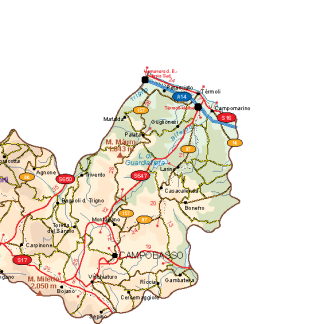 Molise Vector Map