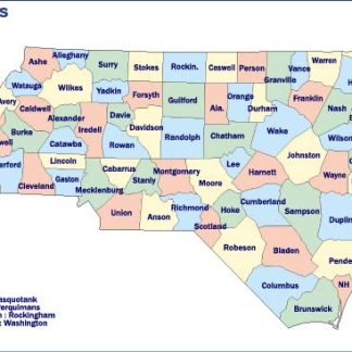 North Carolina counties