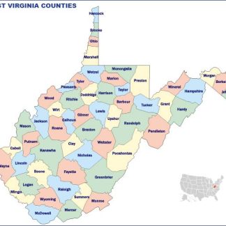 West Virginia counties