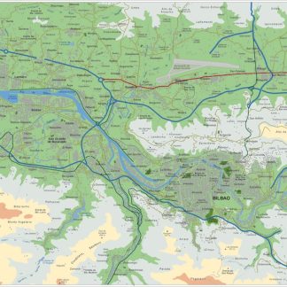 mapa digital bilbao