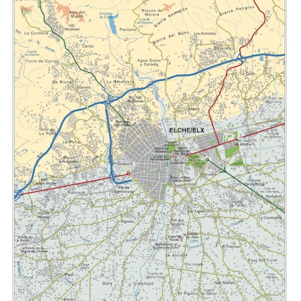 mapa digital elche elx