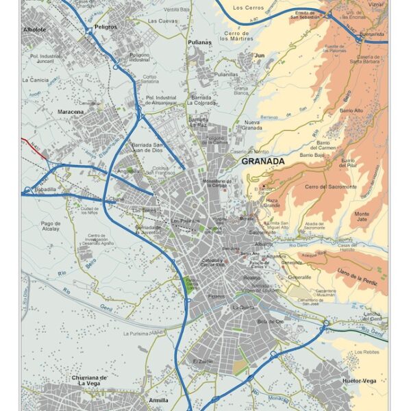 mapa digital granada