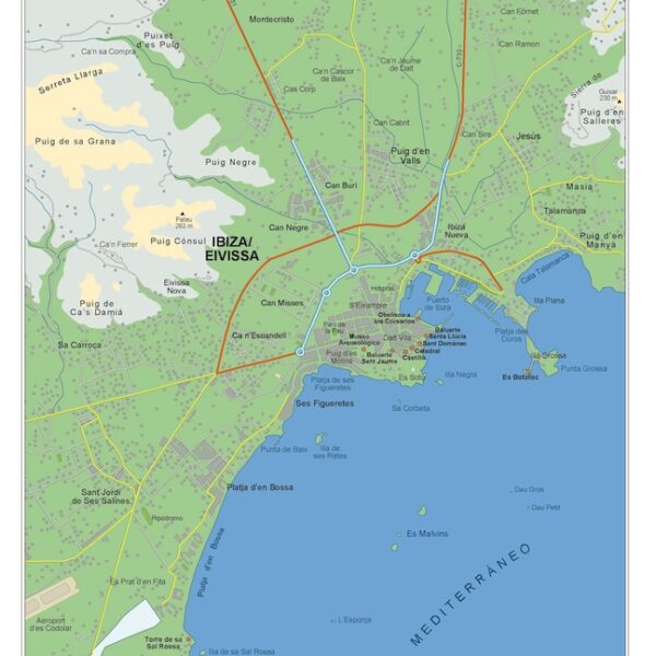 mapa digital ibiza