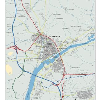 mapa digital merida
