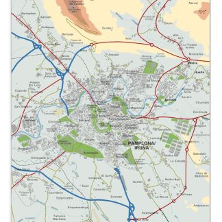 mapa digital pamplona