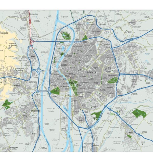 mapa digital sevilla
