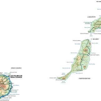 mapa provincia Las Palmas