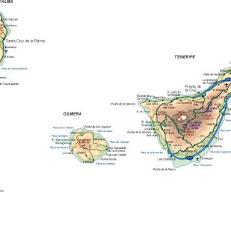 mapa provincia Tenerife
